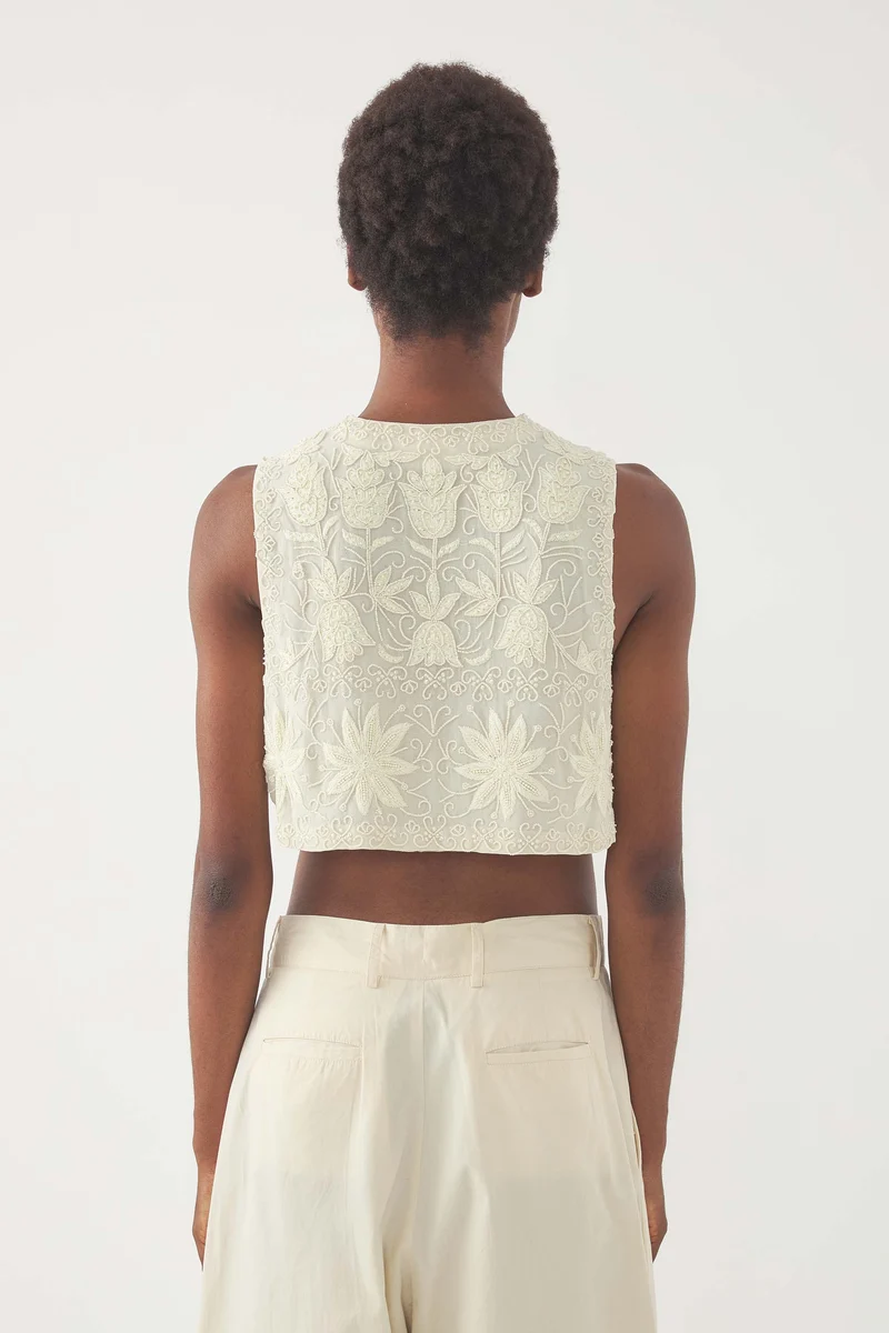 Gilet à sequins Mahata