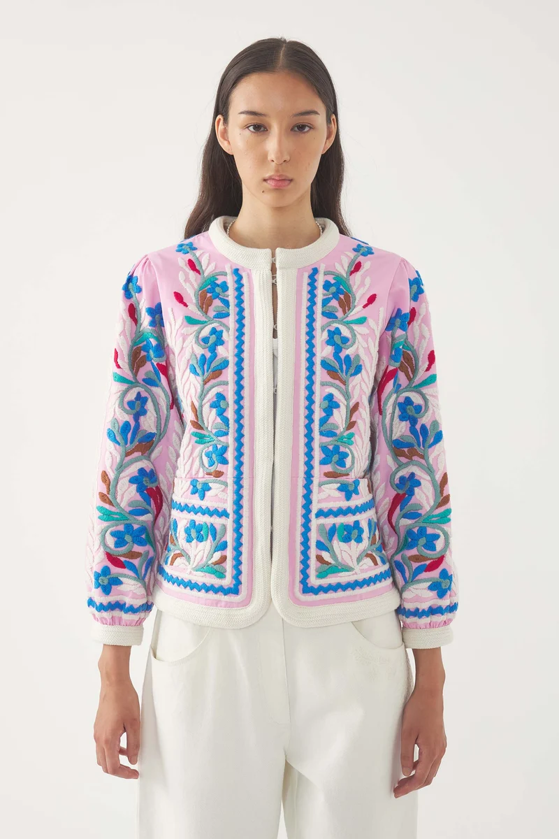 Veste brodée Hendrix