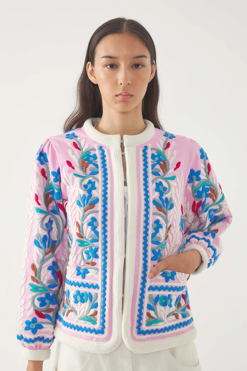 Veste brodée Hendrix