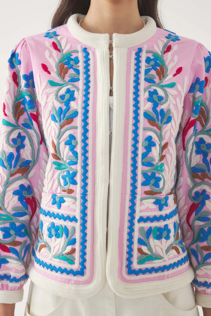 Veste brodée Hendrix