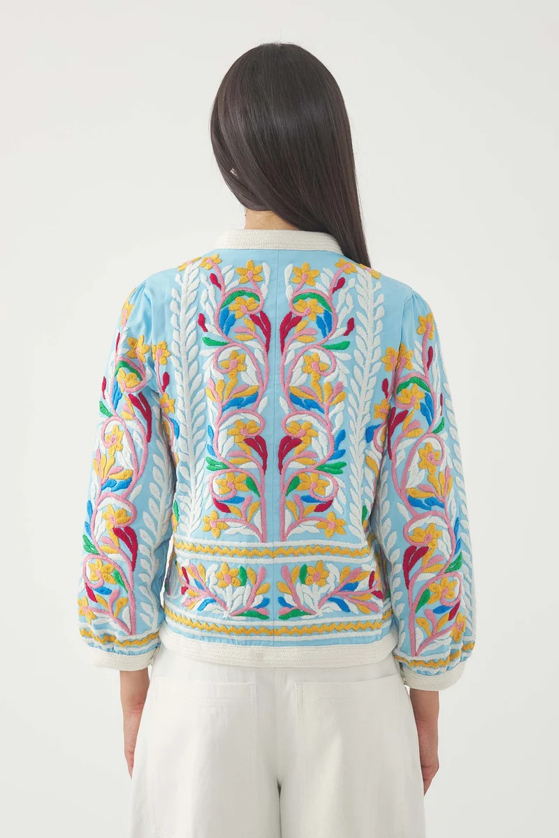 Veste brodée Hendrix
