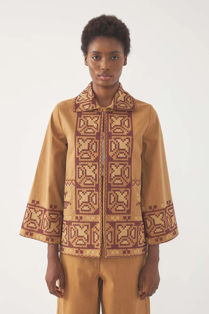 Veste brodée Berenice