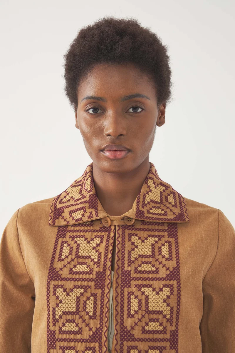 Veste brodée Berenice