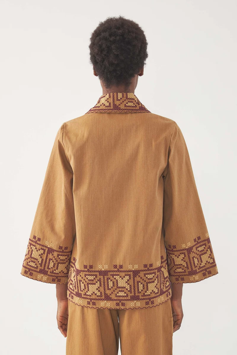 Veste brodée Berenice
