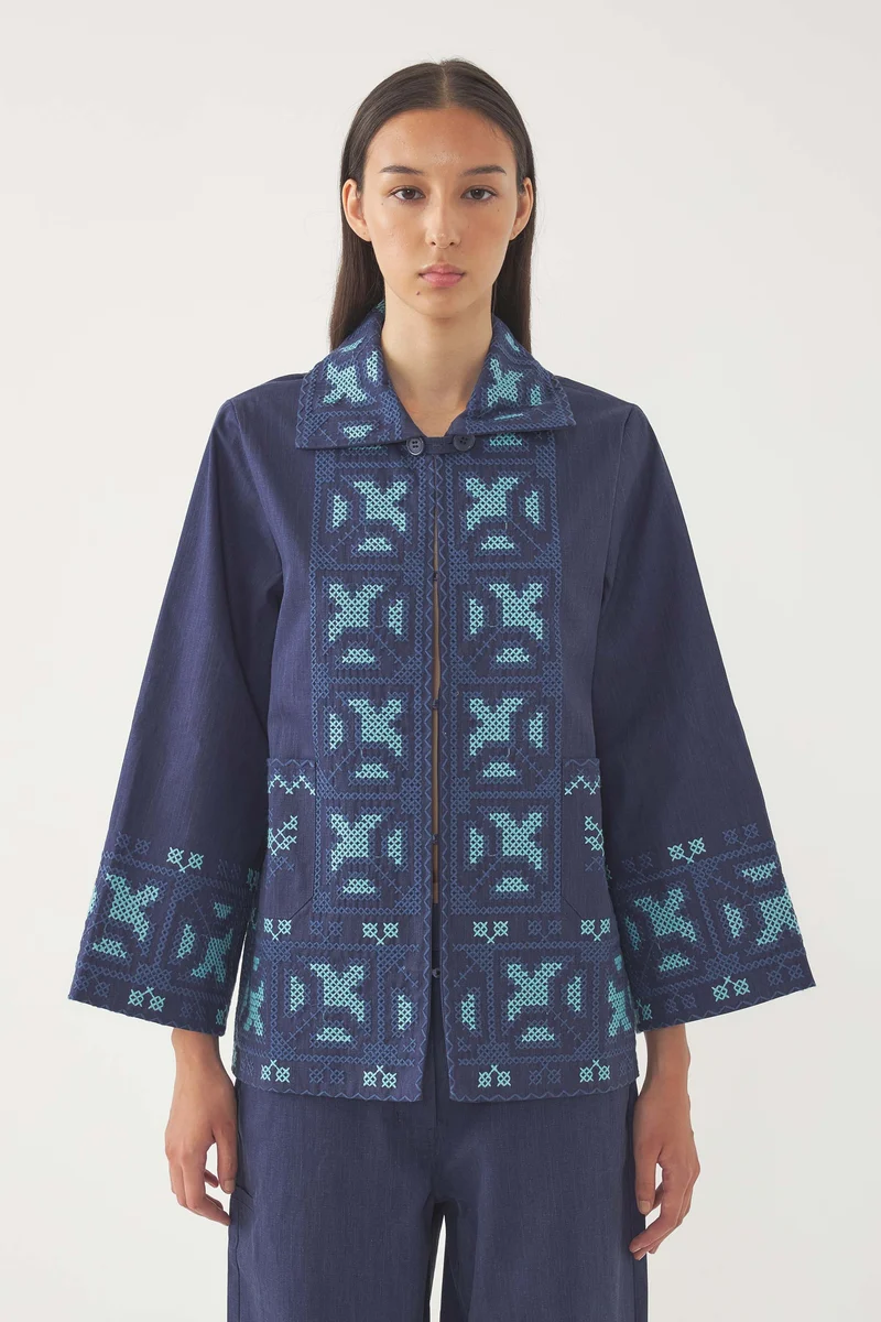 Veste brodée Berenice