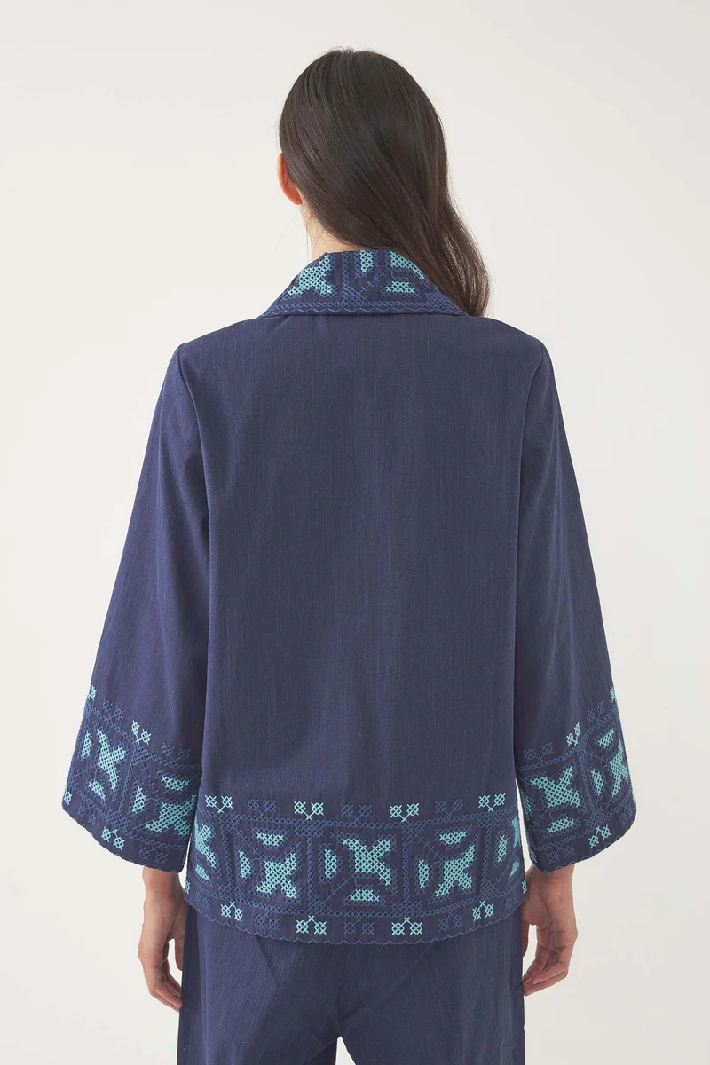 Veste brodée Berenice