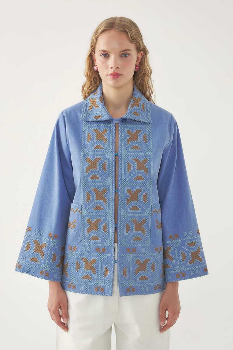 Veste brodée Berenice