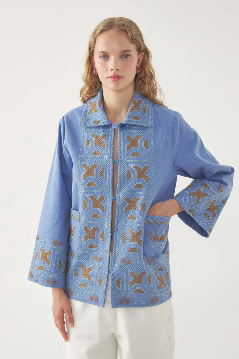 Veste brodée Berenice