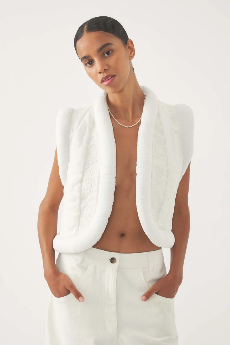 Gilet brodé Adonis