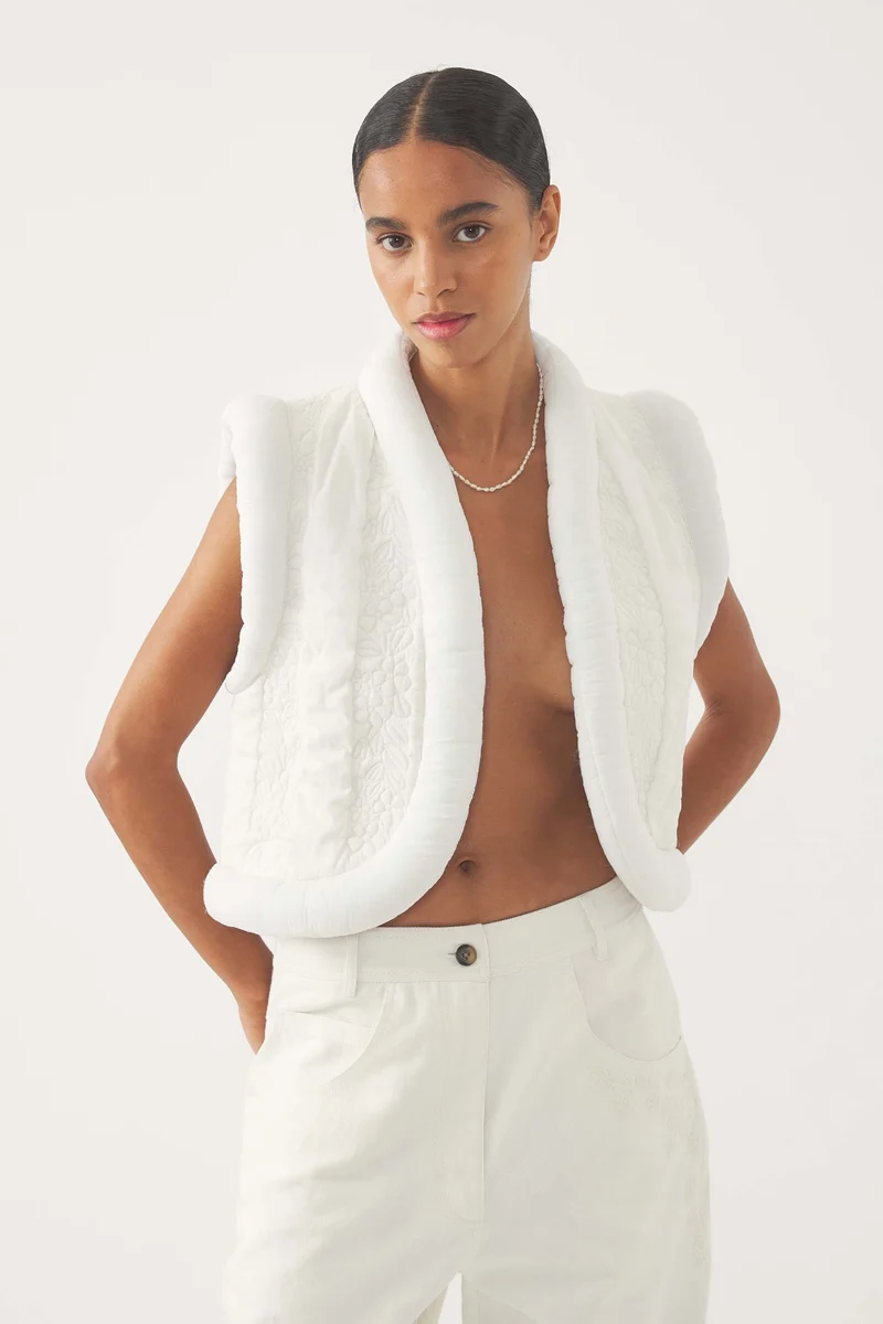 Gilet brodé Adonis