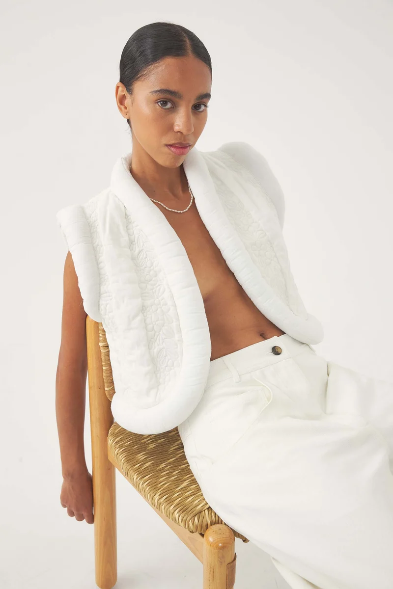 Gilet brodé Adonis