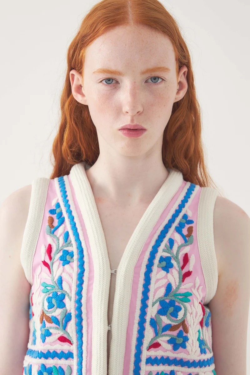 Gilet brodé Hendrix