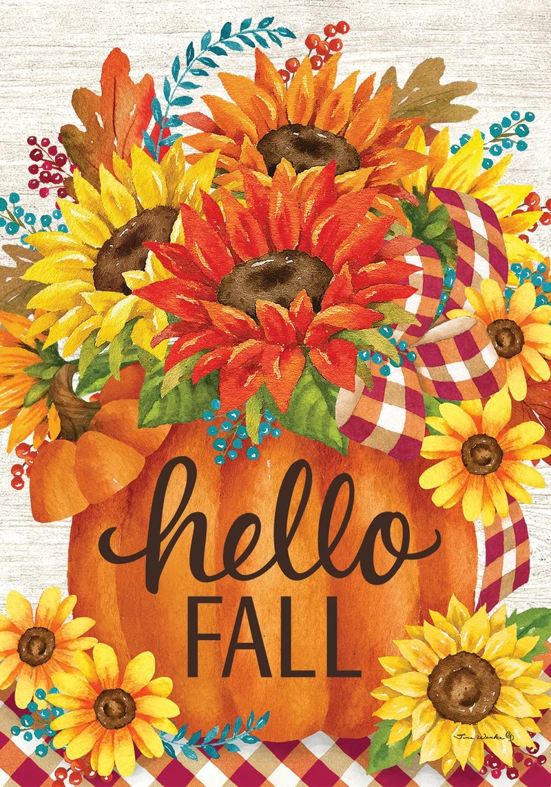 Custom Decor Garden Flag