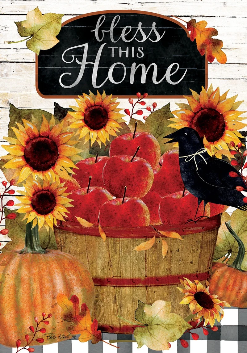 Custom Decor Garden Flag