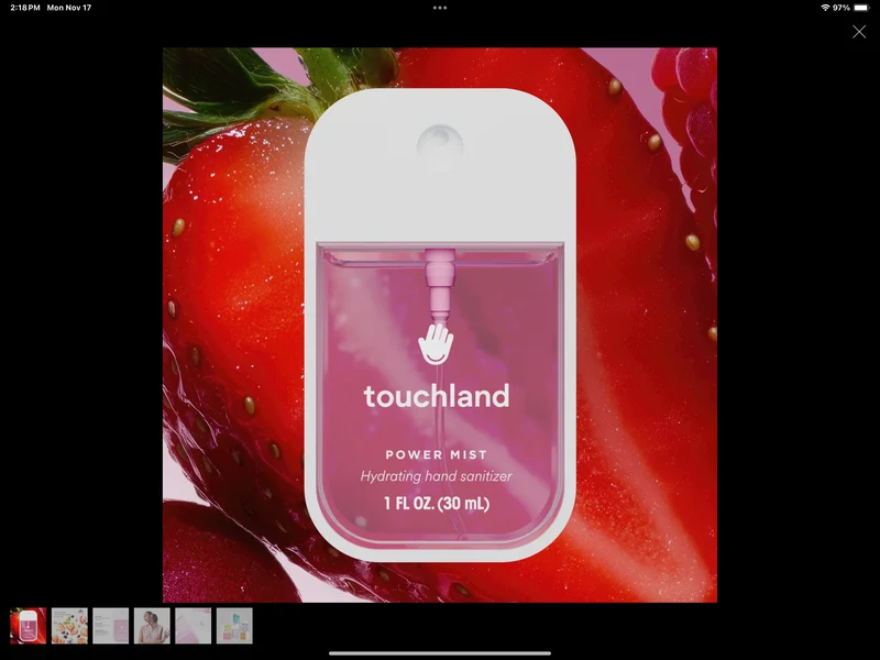 Touchland Power Mist Hand Sanitizer