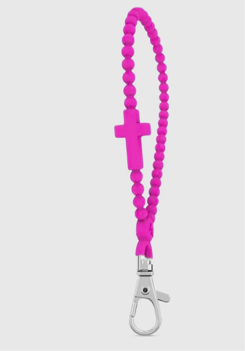 Jesus Loop Wristlet Keychain