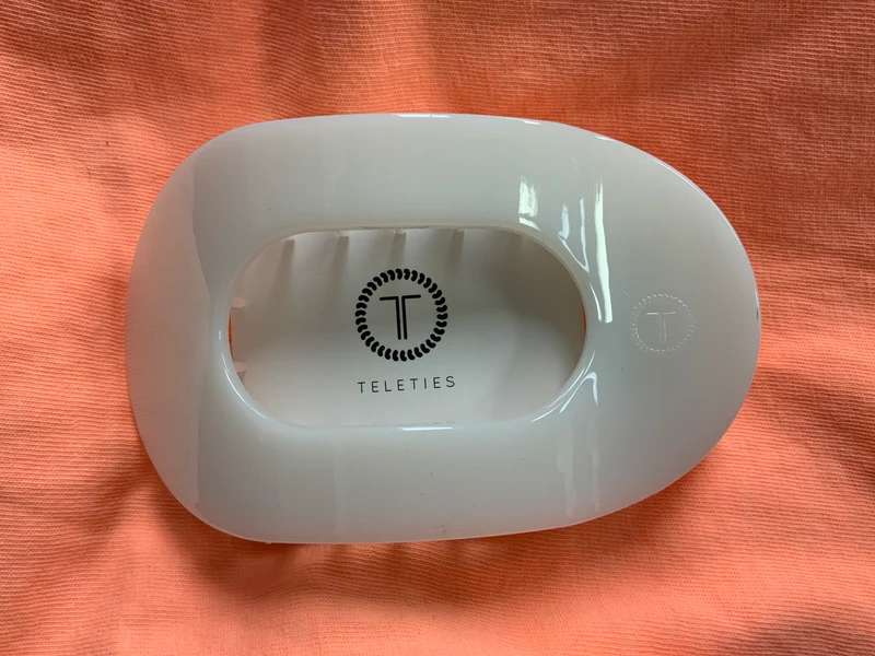 Teleties Flat Clip Oval Large