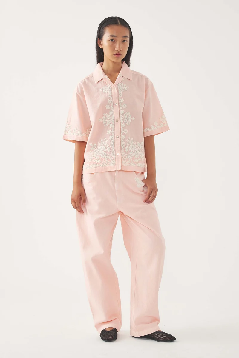 Chemise brodée Adonis