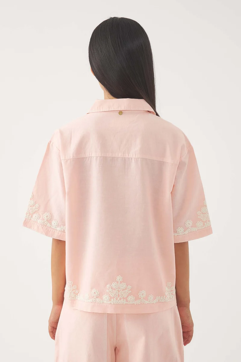 Chemise brodée Adonis