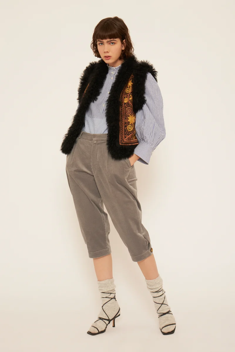 Gilet sans manches brodé Jimmy