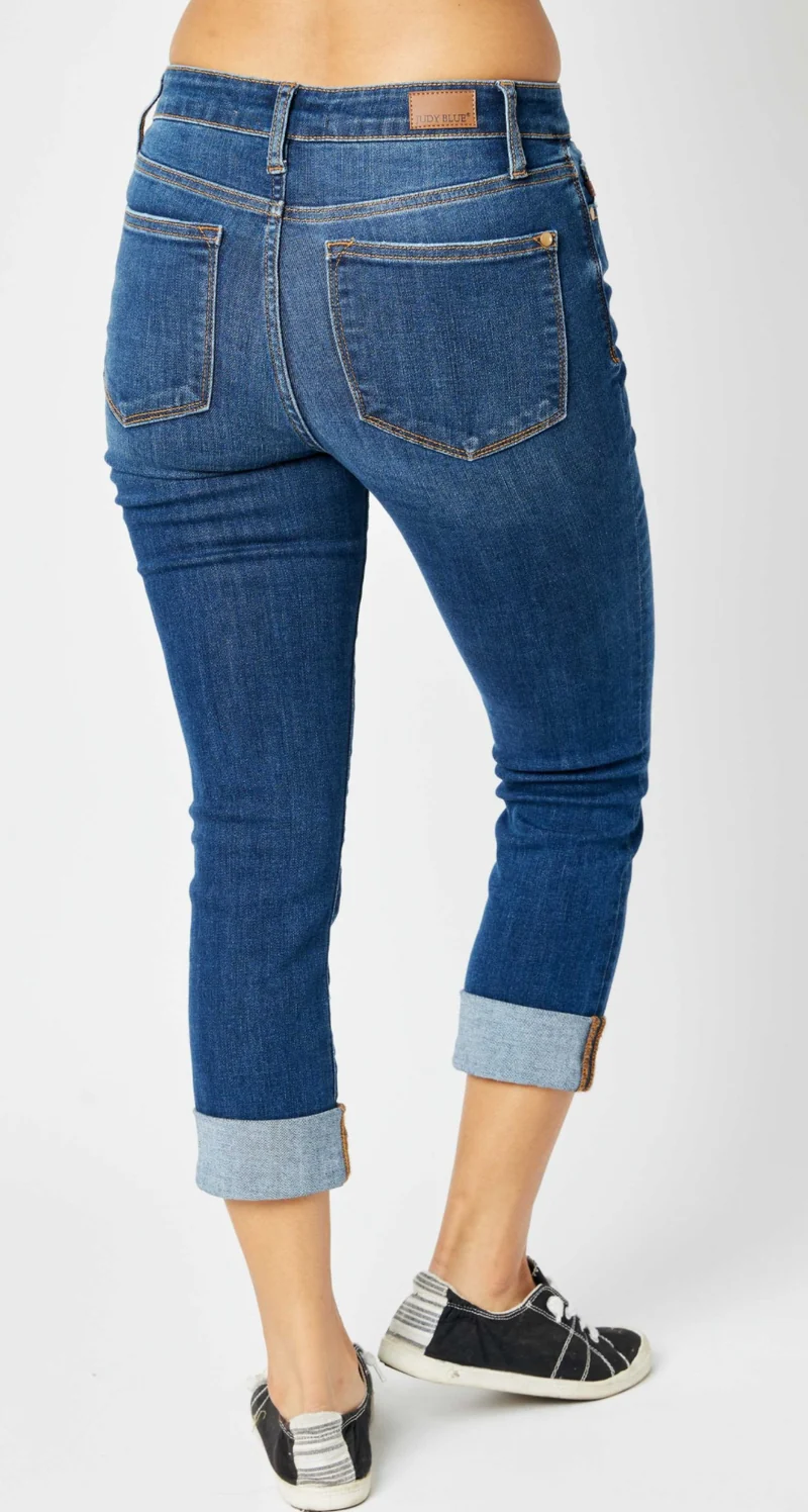 Judy Blue Dark Capris