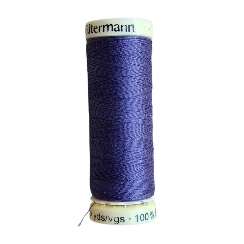 Fil à coudre bleu violet - 100 m