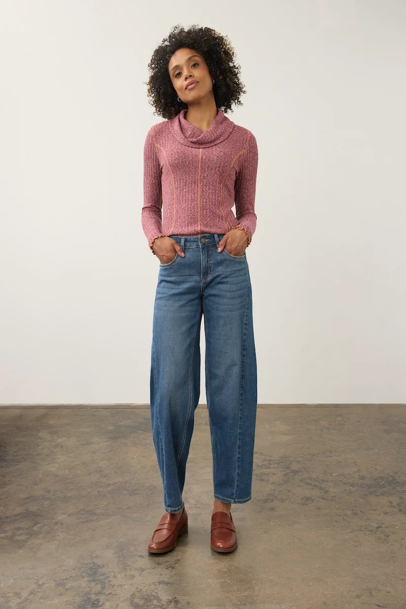 Le jean coupe girlfriend FDJ | 2795370
