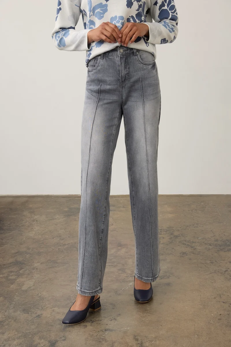 Le jean à jambe large FDJ | 2200449