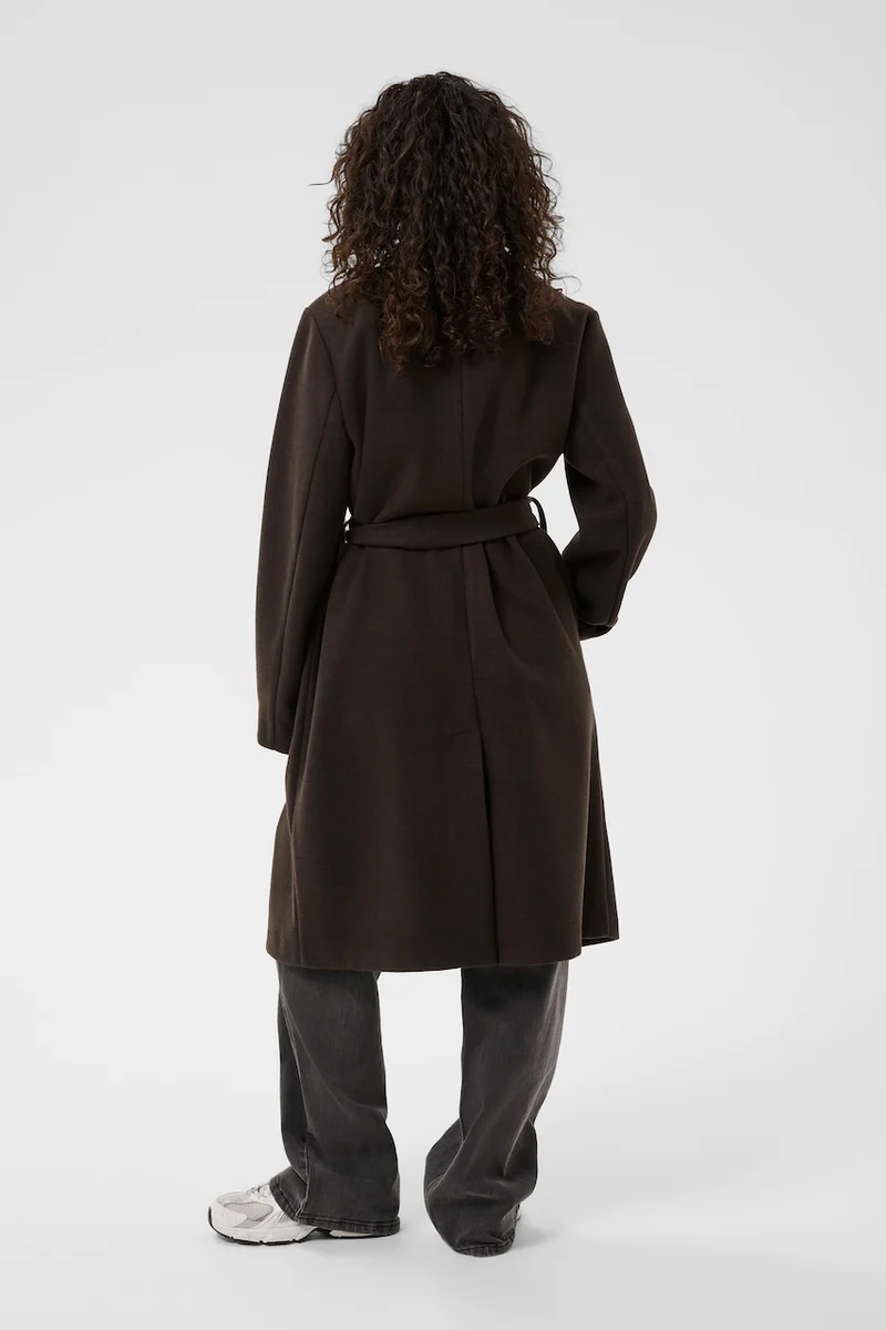 Le manteau long ceinturé Kaffe | 10511086