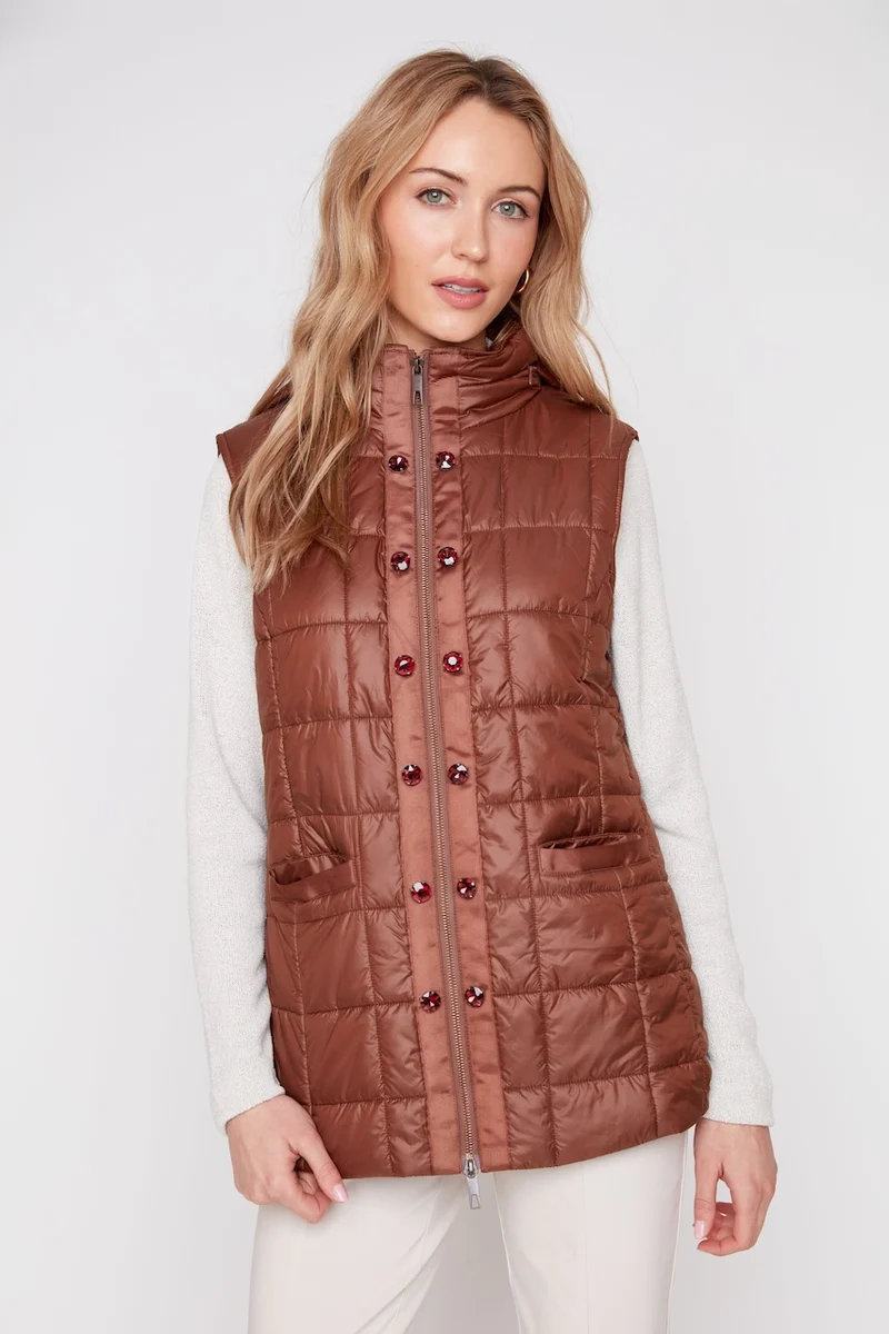 La veste sans manches matelassée Renuar | R3907L-E3034