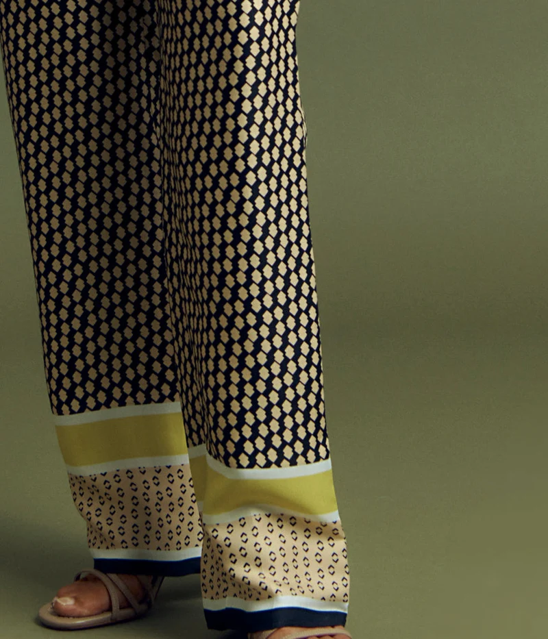 Pantalon fluide imprimé PALOMA/85012/531