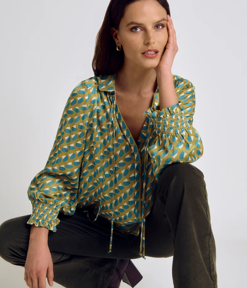 Blouse imprimée CLUBBING/86169/600