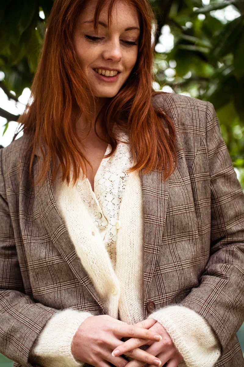 Veste Arseni - motif Prince de Galles - made in France