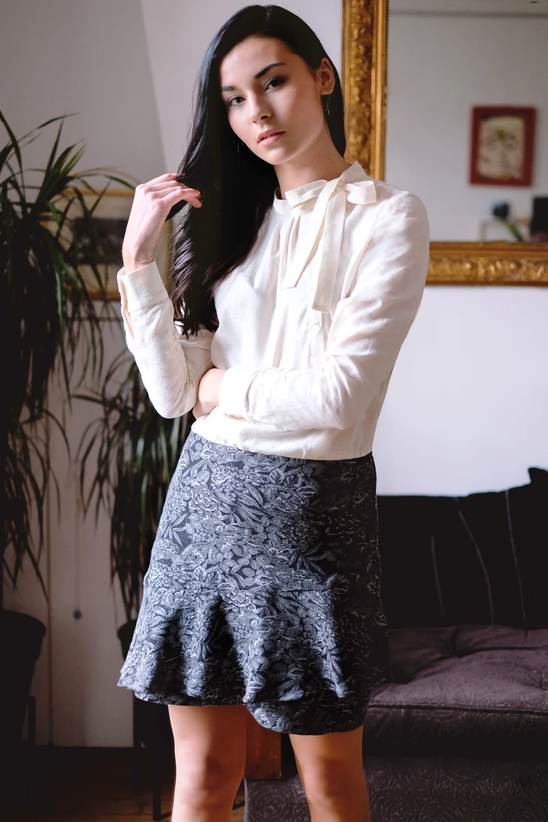 Robe Adèle - Gris