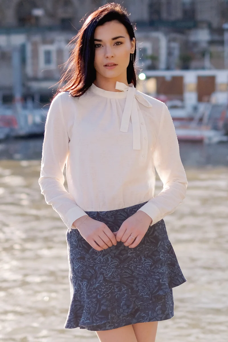 Robe Adèle - Bleu jean