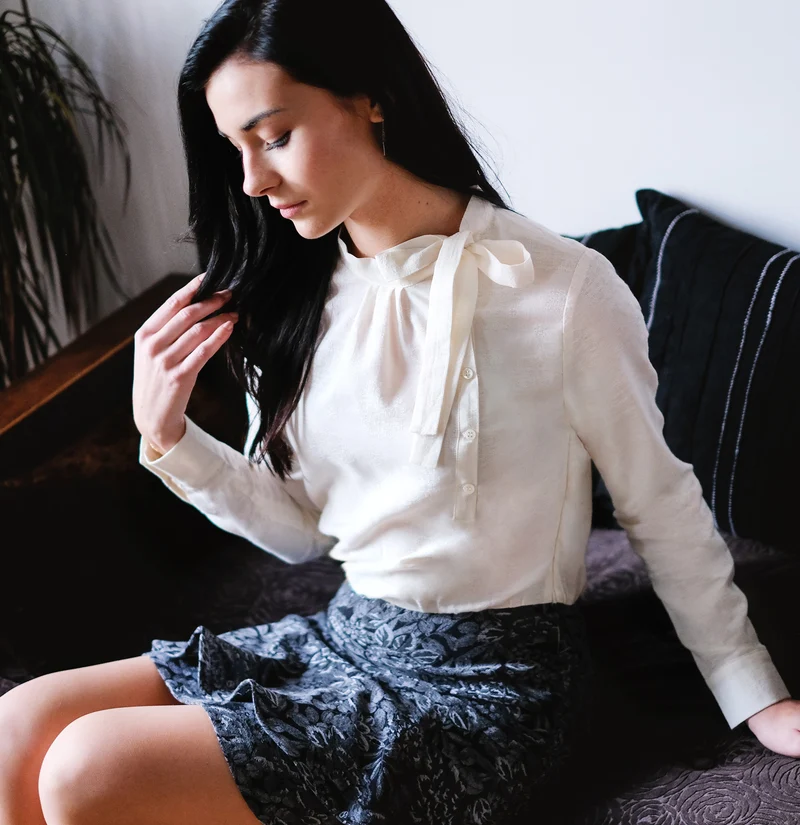 Robe Adèle - Bleu jean