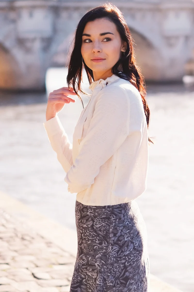 Robe Adèle - Bleu jean