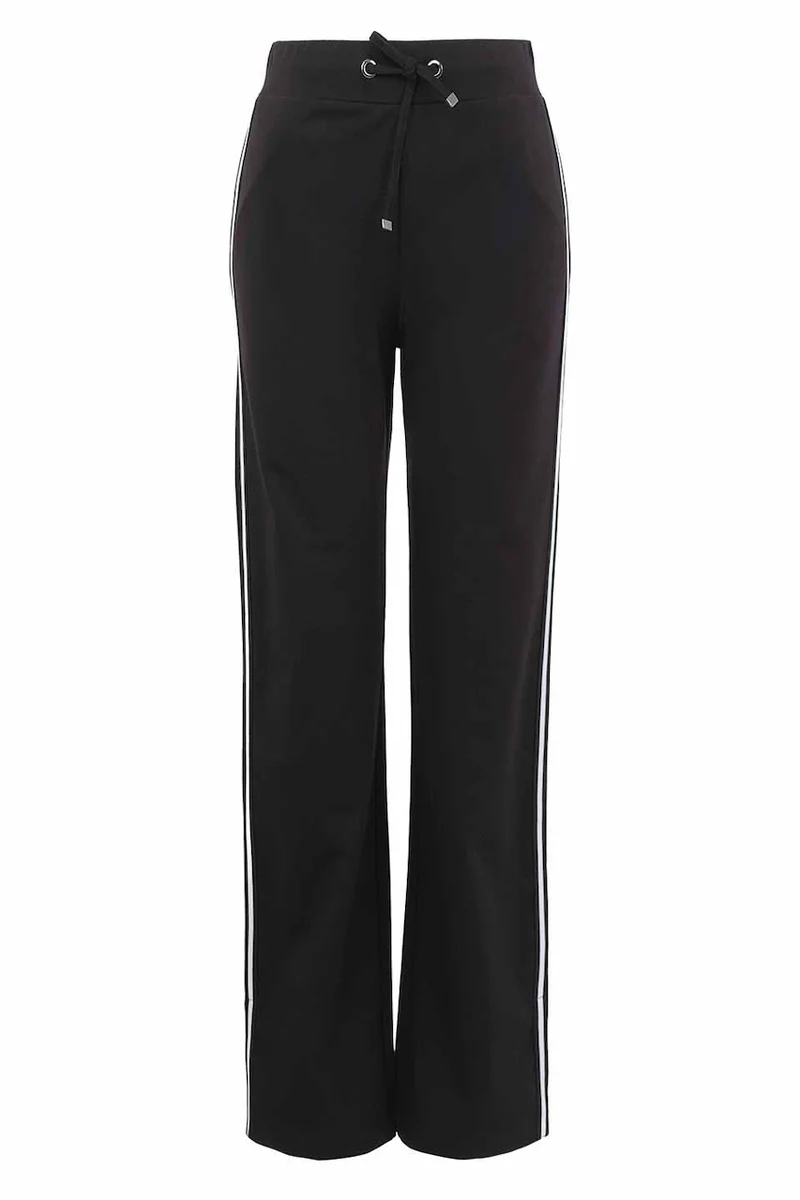 Le pantalon en tricot à jambe droite Dolcezza | 76102