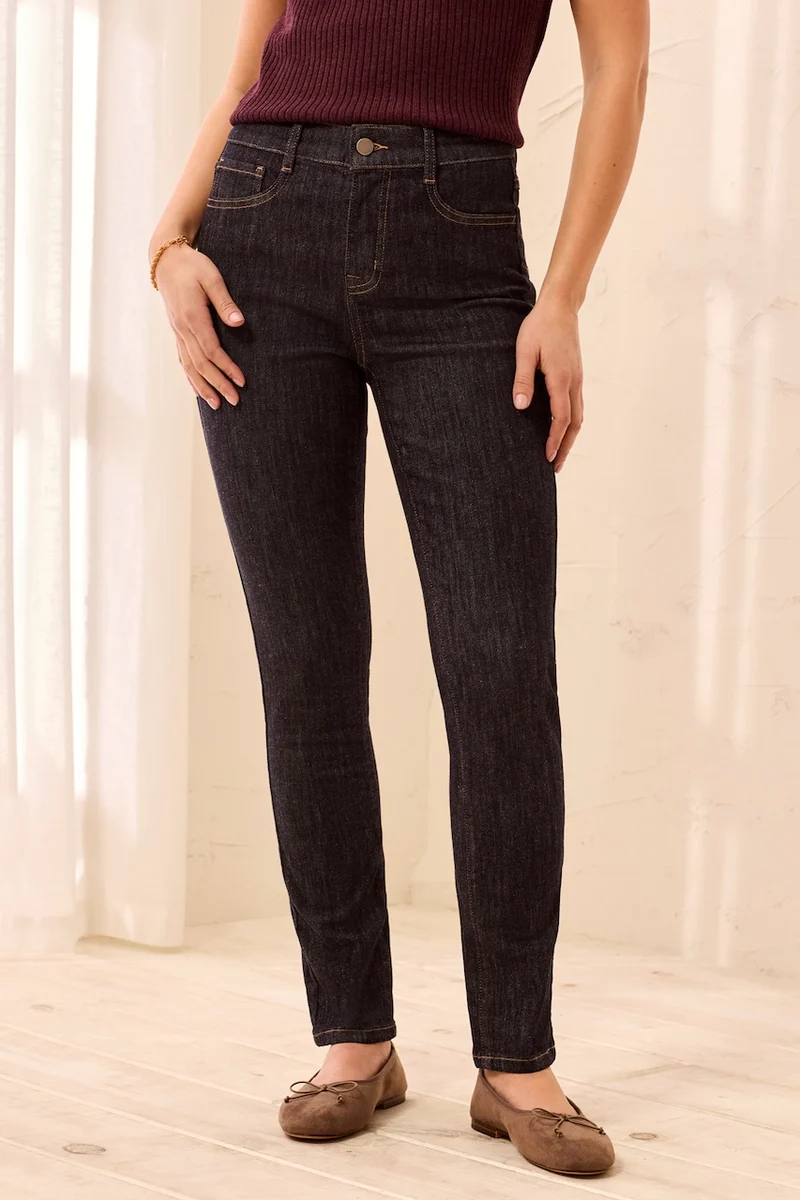 Le jean Sophia curvy à jambe slim Tribal | 6235O-5829