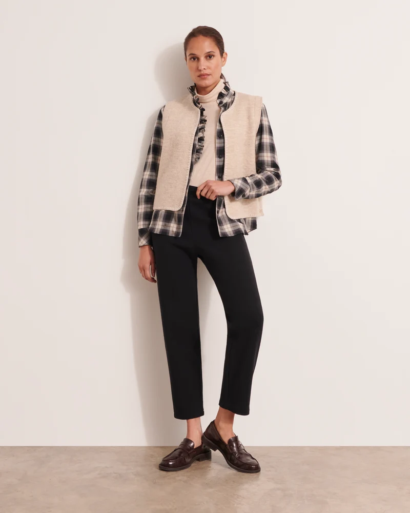 Pantalon 7/8e en maille YAO-W/12204/500
