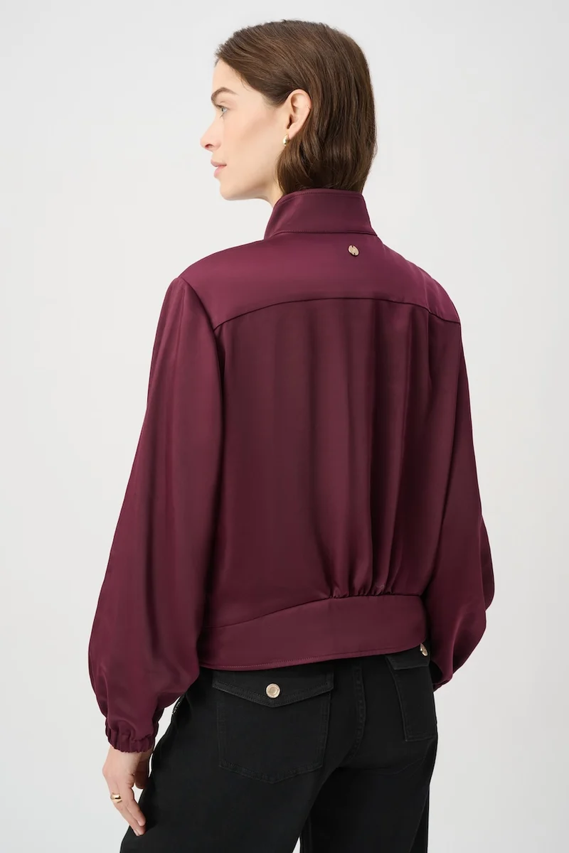 Le blouson en satin à manches bouffantes Joseph Ribkoff | 264939