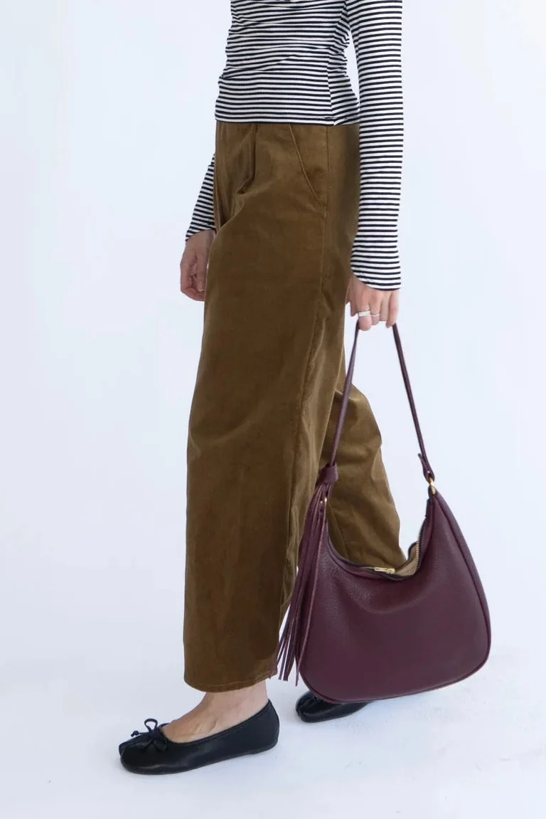 RIGHTFUL OWNER Pantalon Tucker - Vert