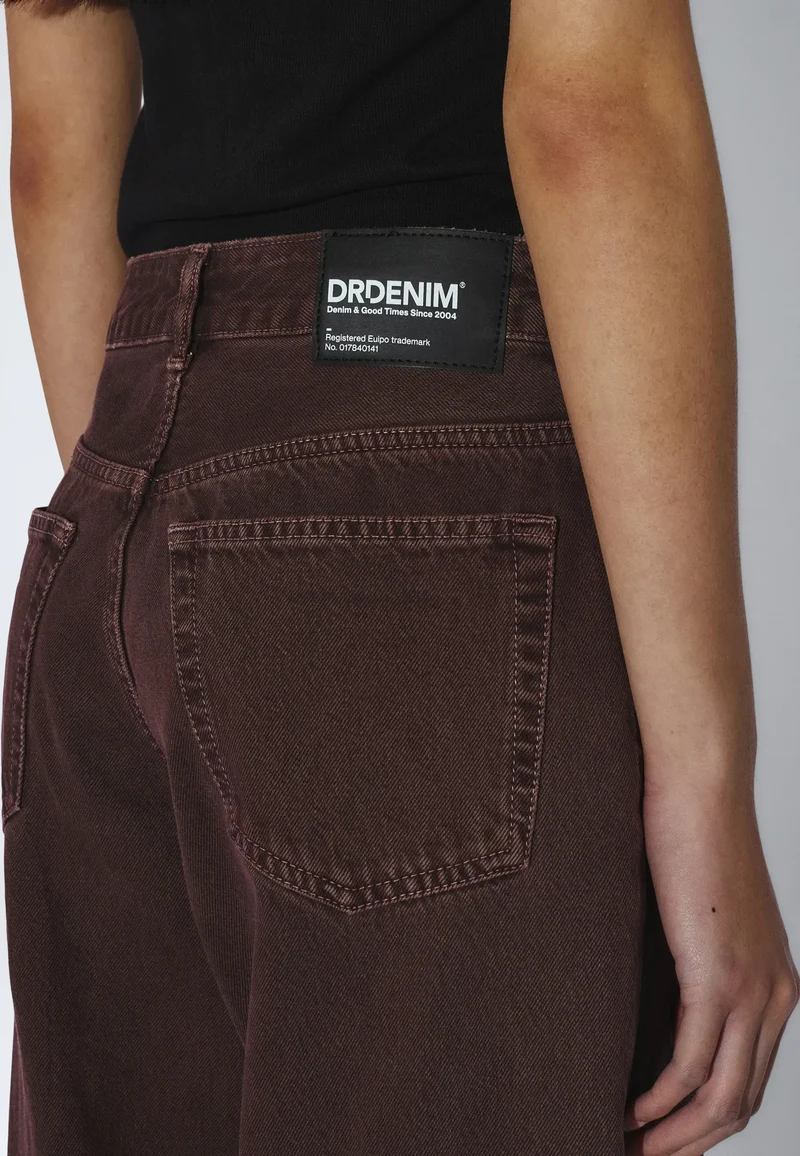 DR DENIM Jean Rhue - Washed Aubergine