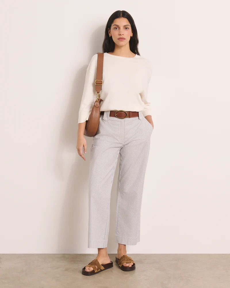Tee-shirt blanc large THALIE/13163/003
