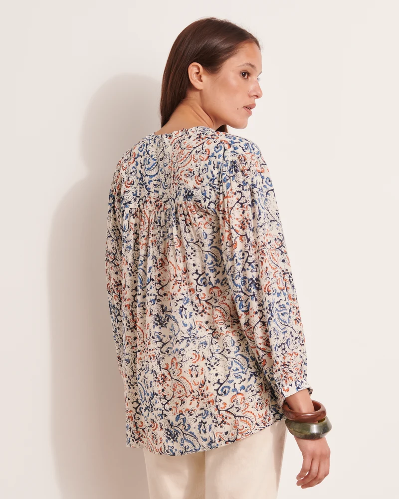 Blouse imprimée CITRONNADE/12136/511