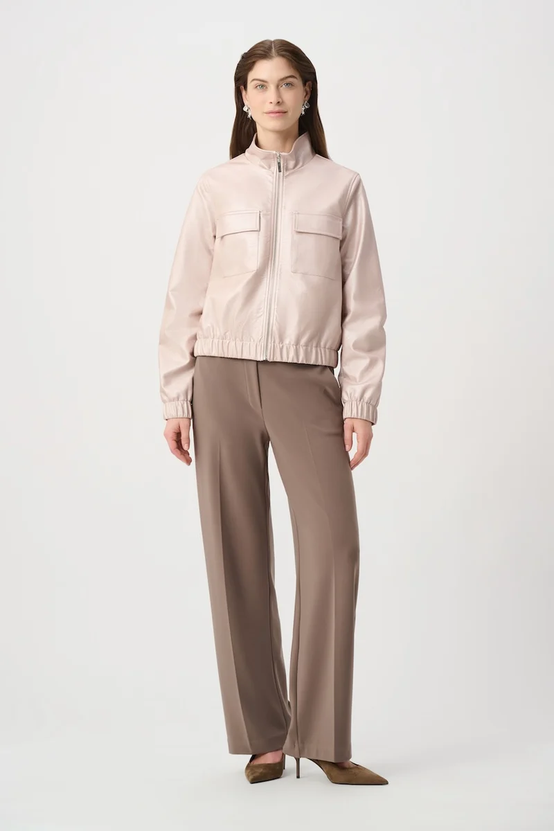 Le blouson aviateur effet cuir métallisé Joseph Ribkoff | 264907