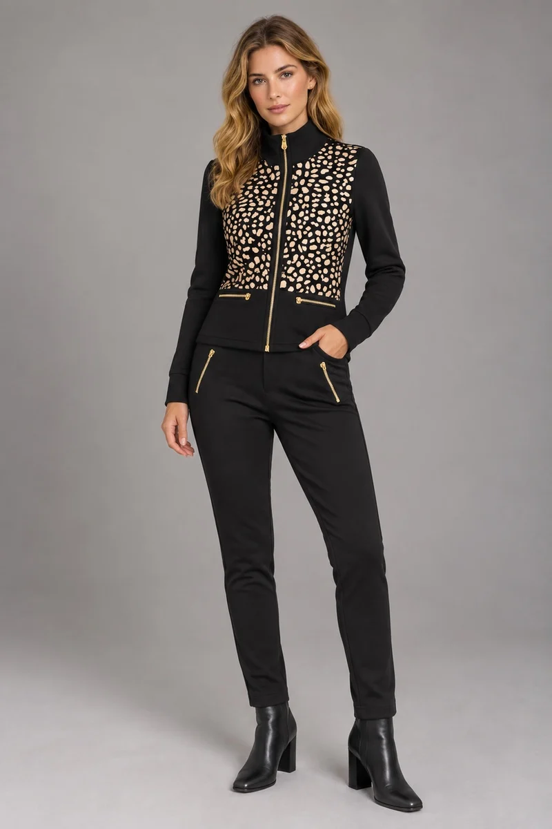 La veste à imprimé animalier Orly | 262237