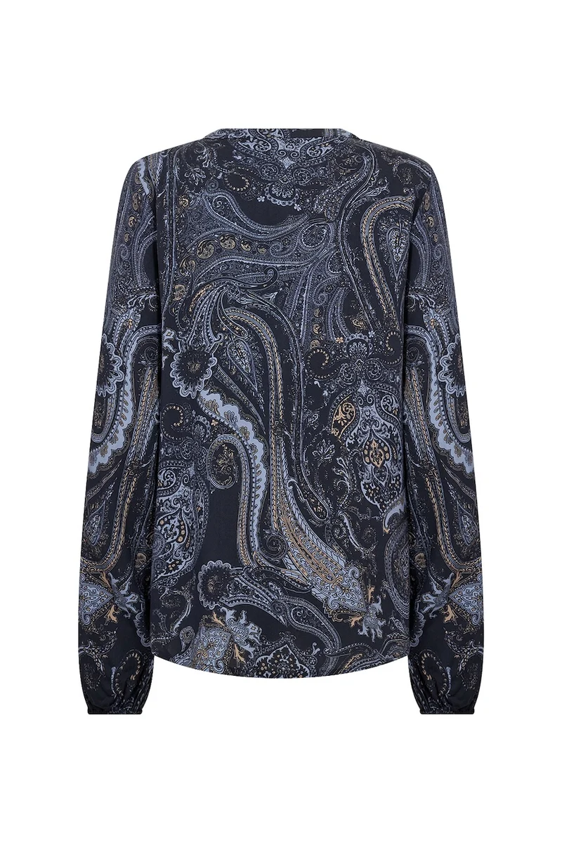 La blouse à imprimé cachemire Soya Concept | 41974