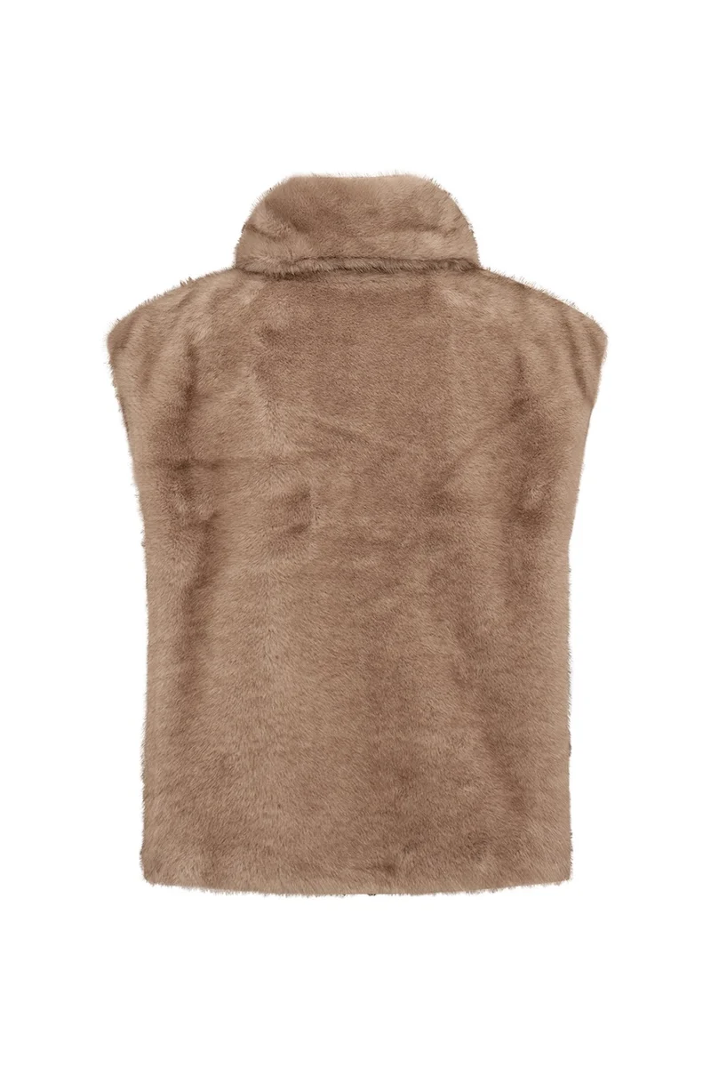 La veste sans manches texturée Soya Concept | 41933