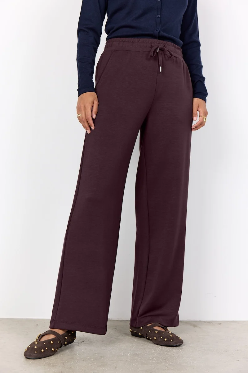 Le pantalon à jambe large Soya Concept | 25924